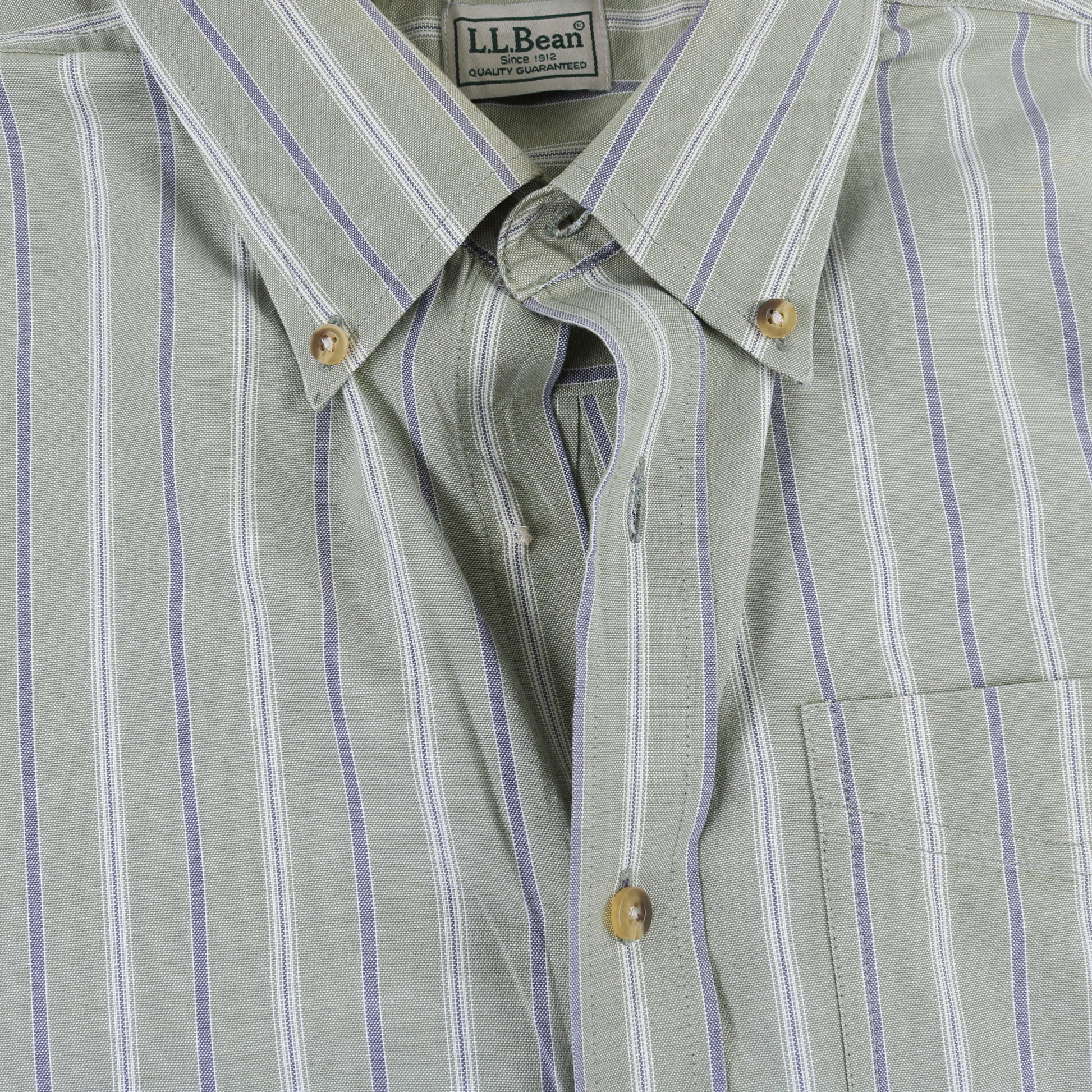 Vintage Shirt - Green Stripe