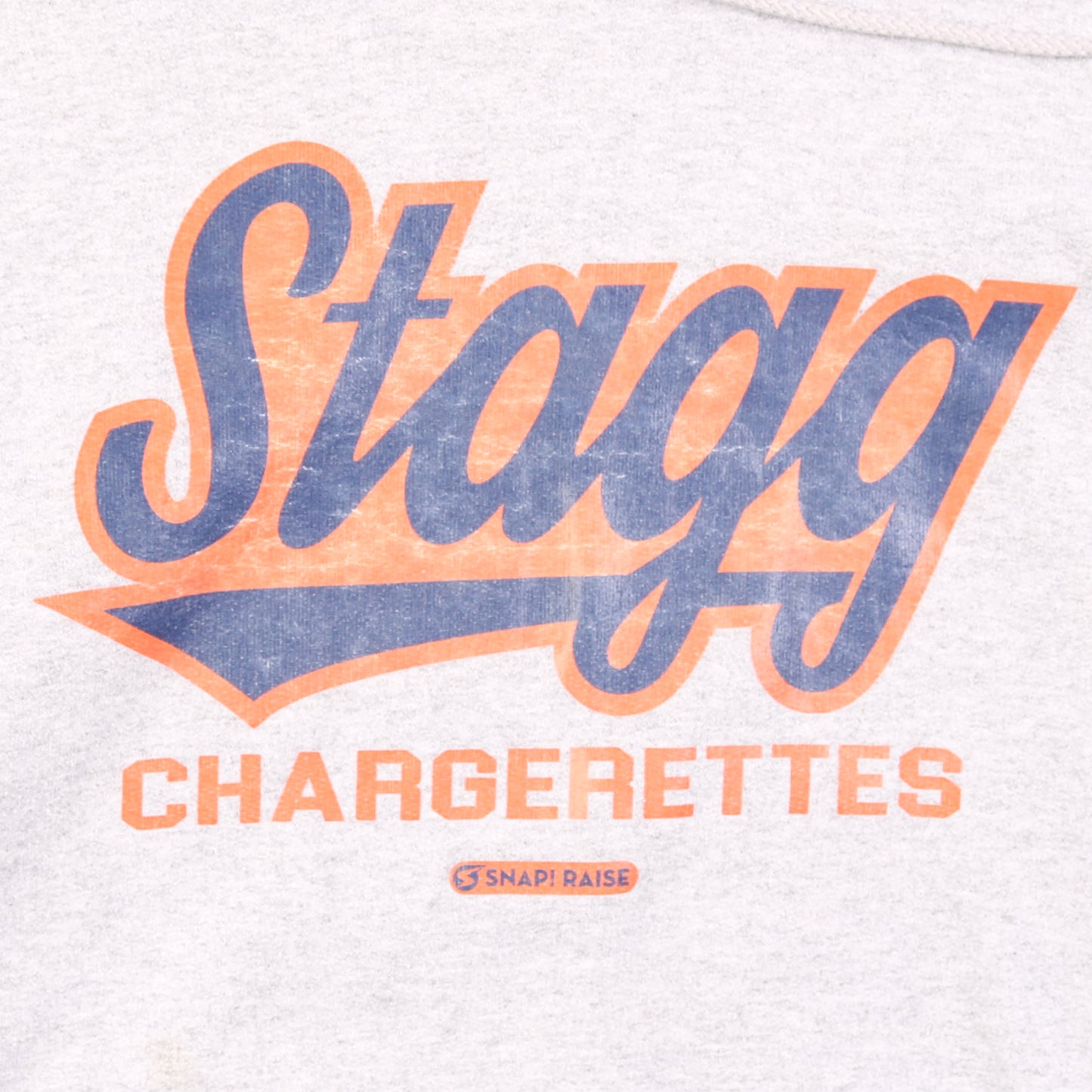 Vintage 'Stagg' Champion Hooded Sweatshirt - American Madness