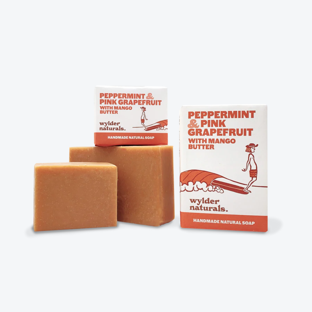 Natural Soap - Peppermint & Pink Grapefruit with Mango Butter - American Madness