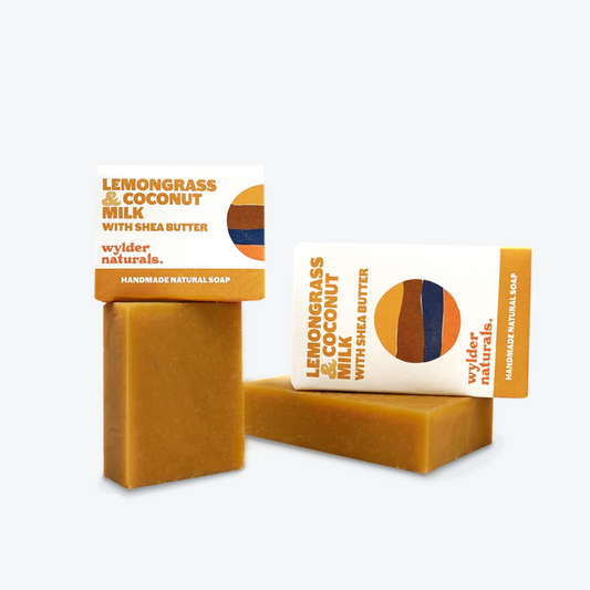 Natural Soap - Lemongrass & Coconut Milk with Shea Butter - American Madness