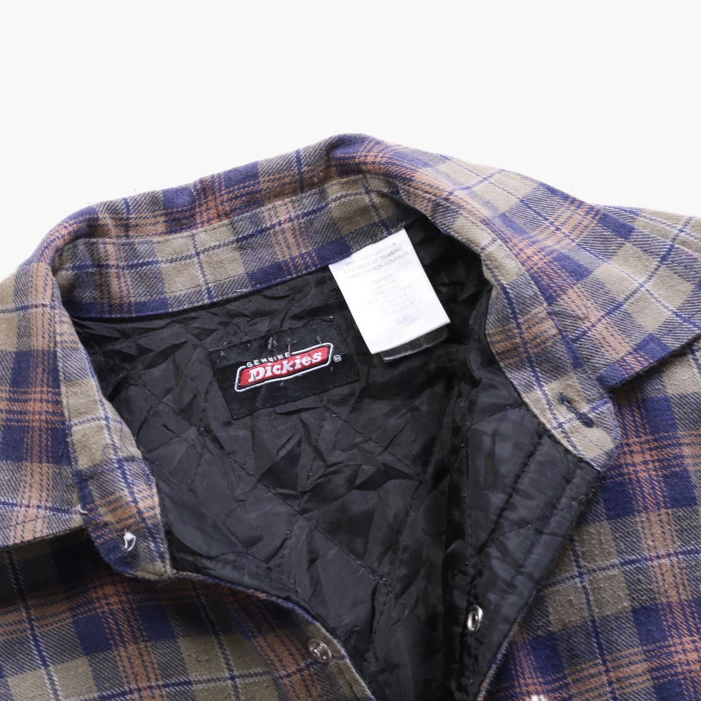 Fleece Flannel Jacket - Blue Check - American Madness