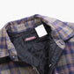 Fleece Flannel Jacket - Blue Check - American Madness