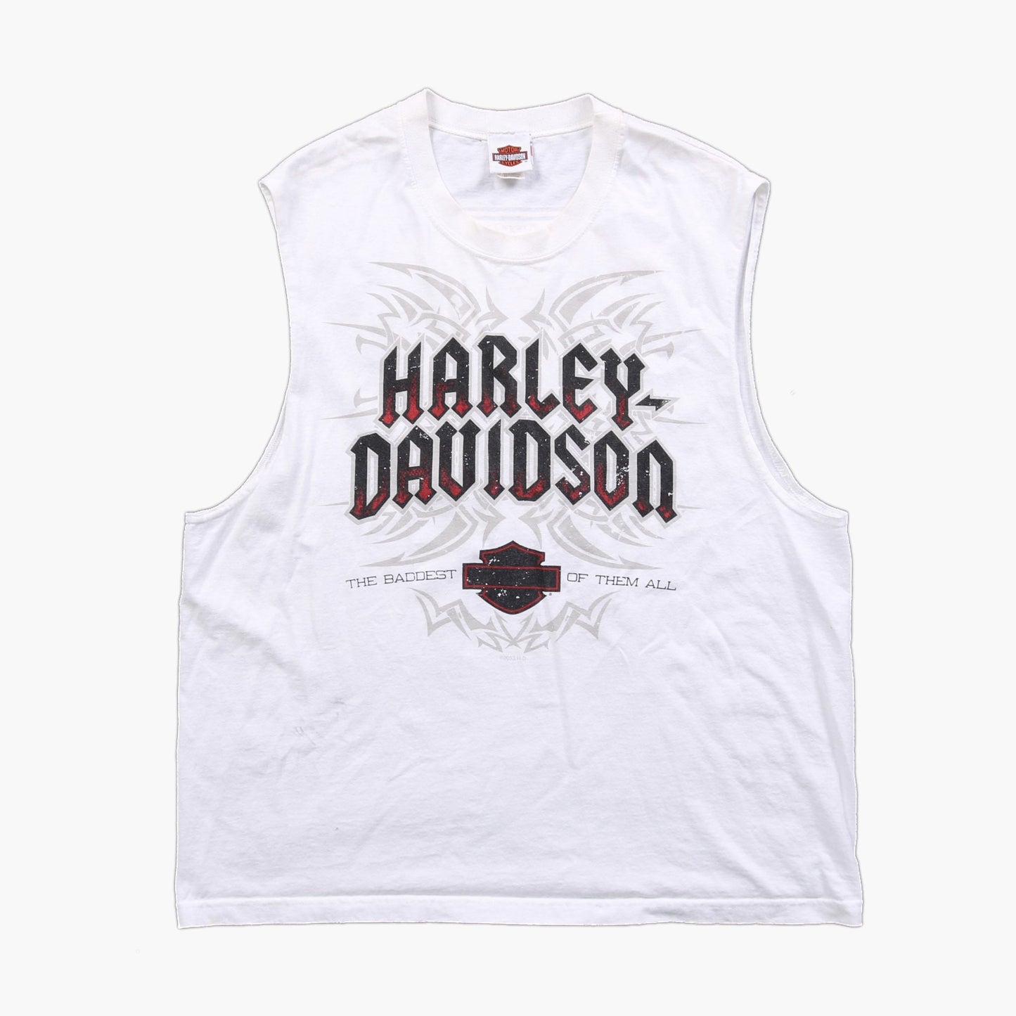 Vintage Harley Davidson 'Baddest Of Them All' Shirt - American Madness