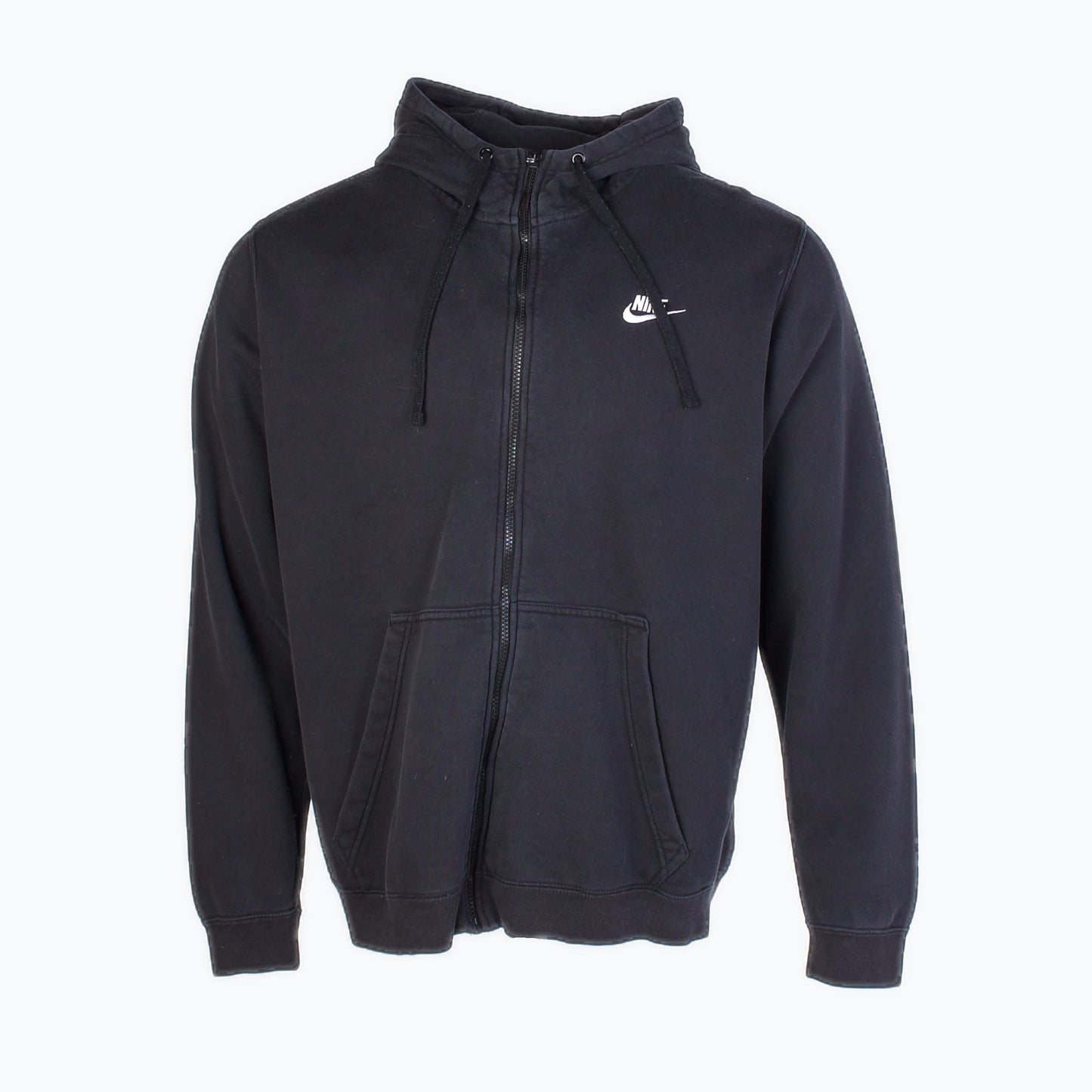 Black nike zip up hoodie online