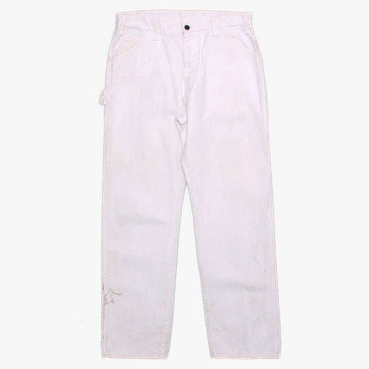 Vintage Dickies Carpenter Pants - White 34/32 - American Madness