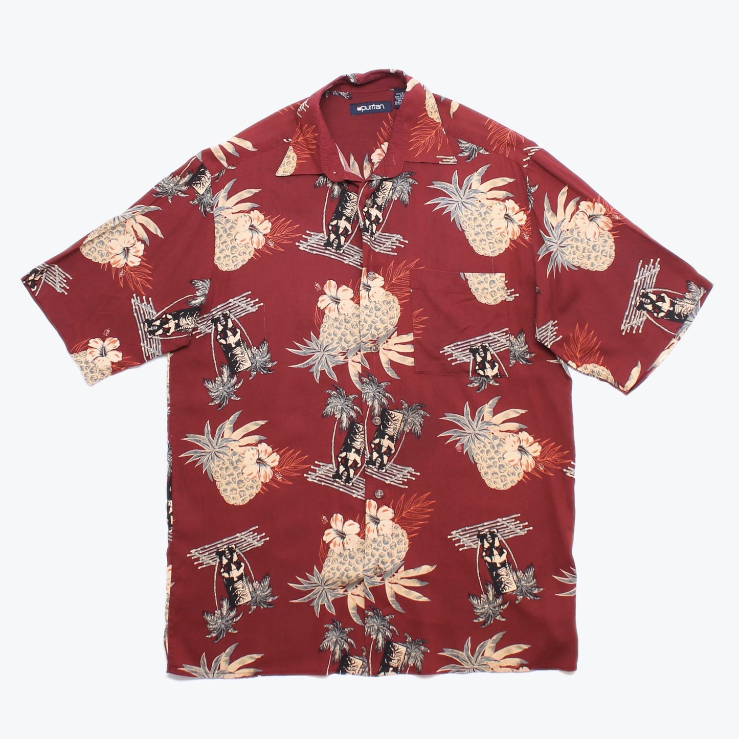 Vintage 'Pineapple' Hawaiian Shirt - American Madness