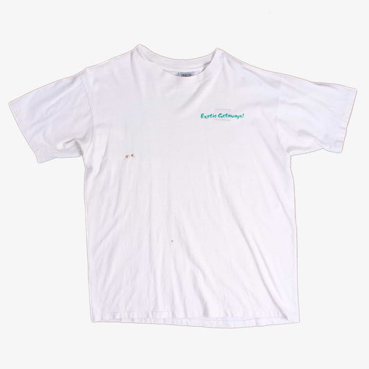 Vintage 'Exotic Getaways!' T-Shirt - American Madness