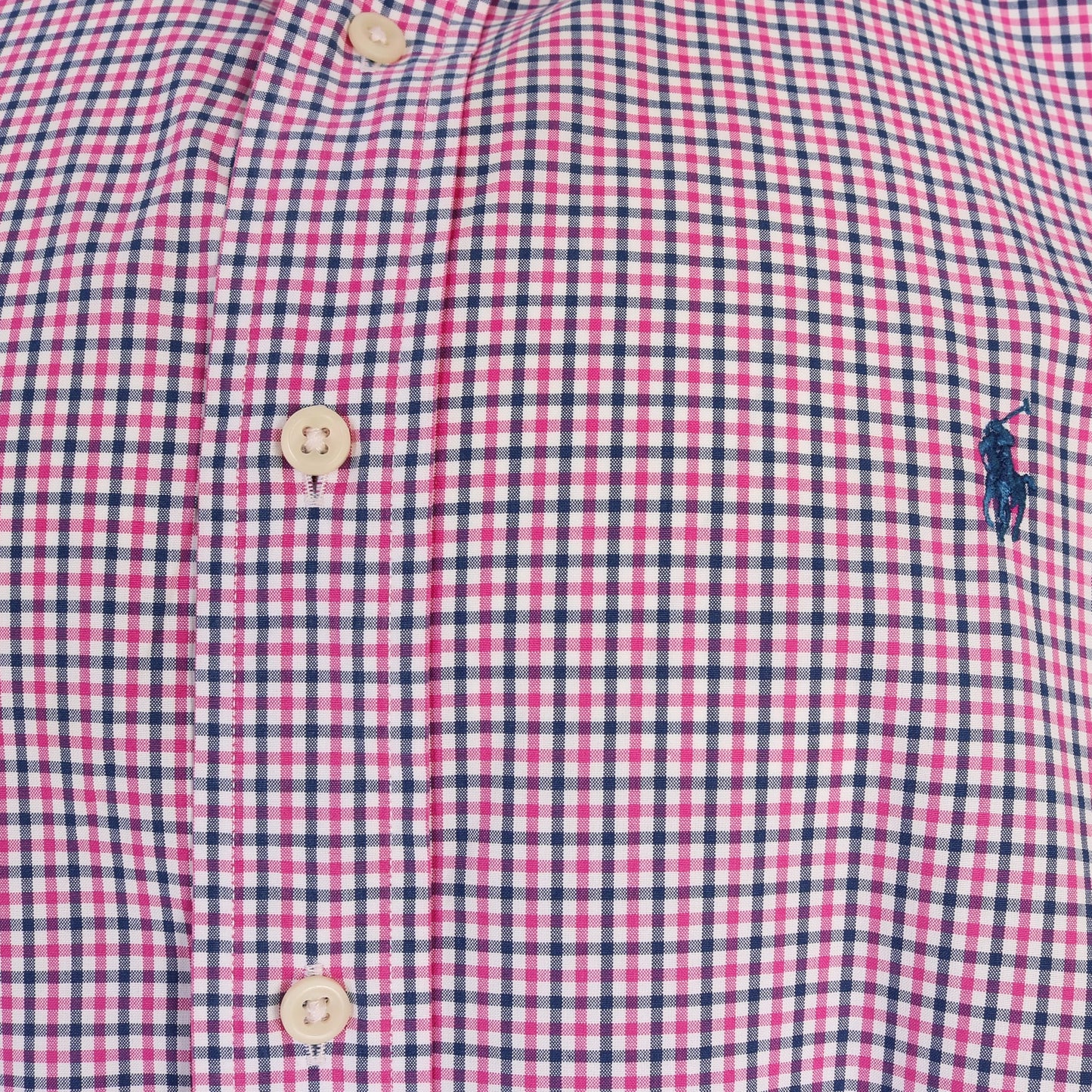 Vintage Shirt - Pink Check - American Madness