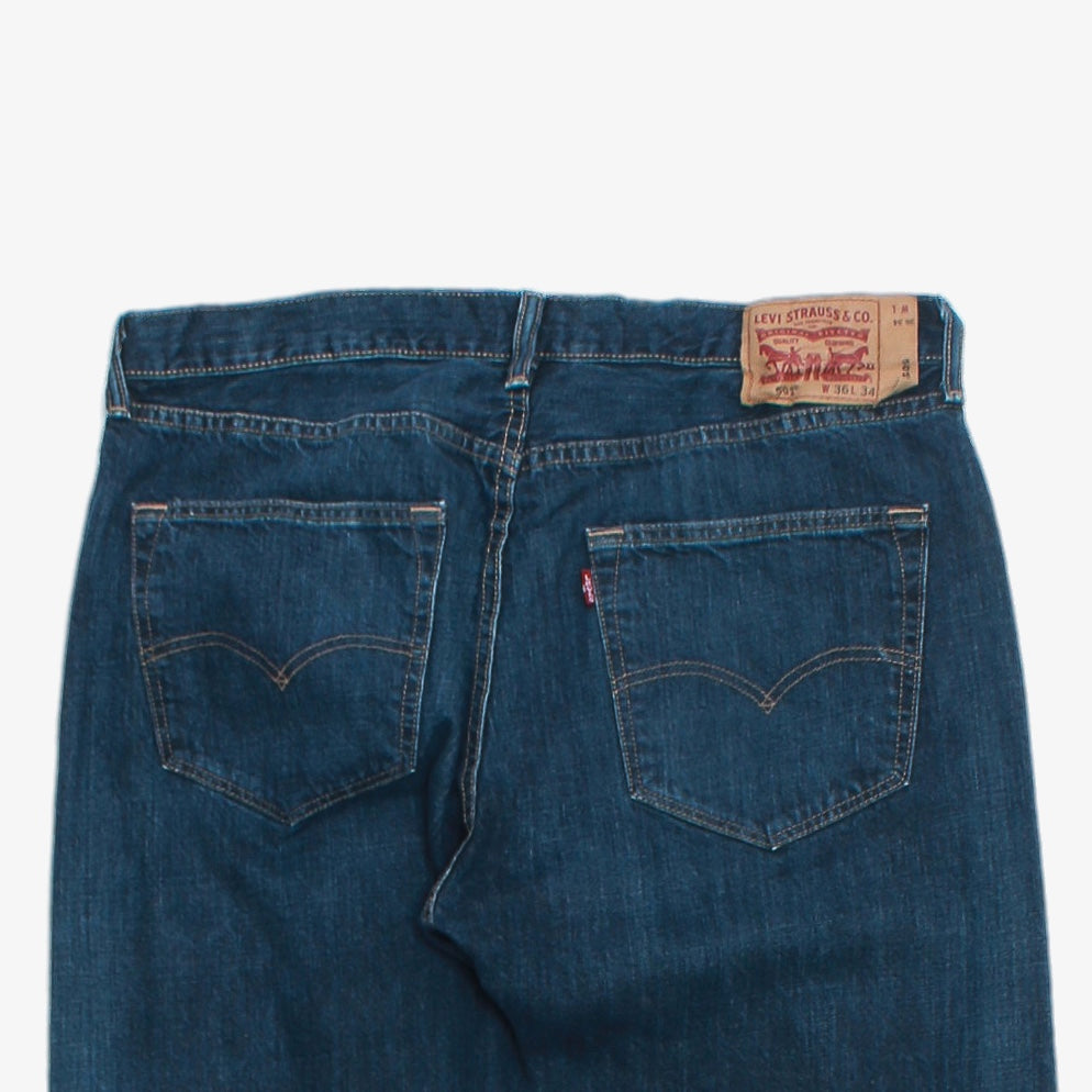 Vintage Levi's 501 Jeans - Denim Indigo Wash - 36