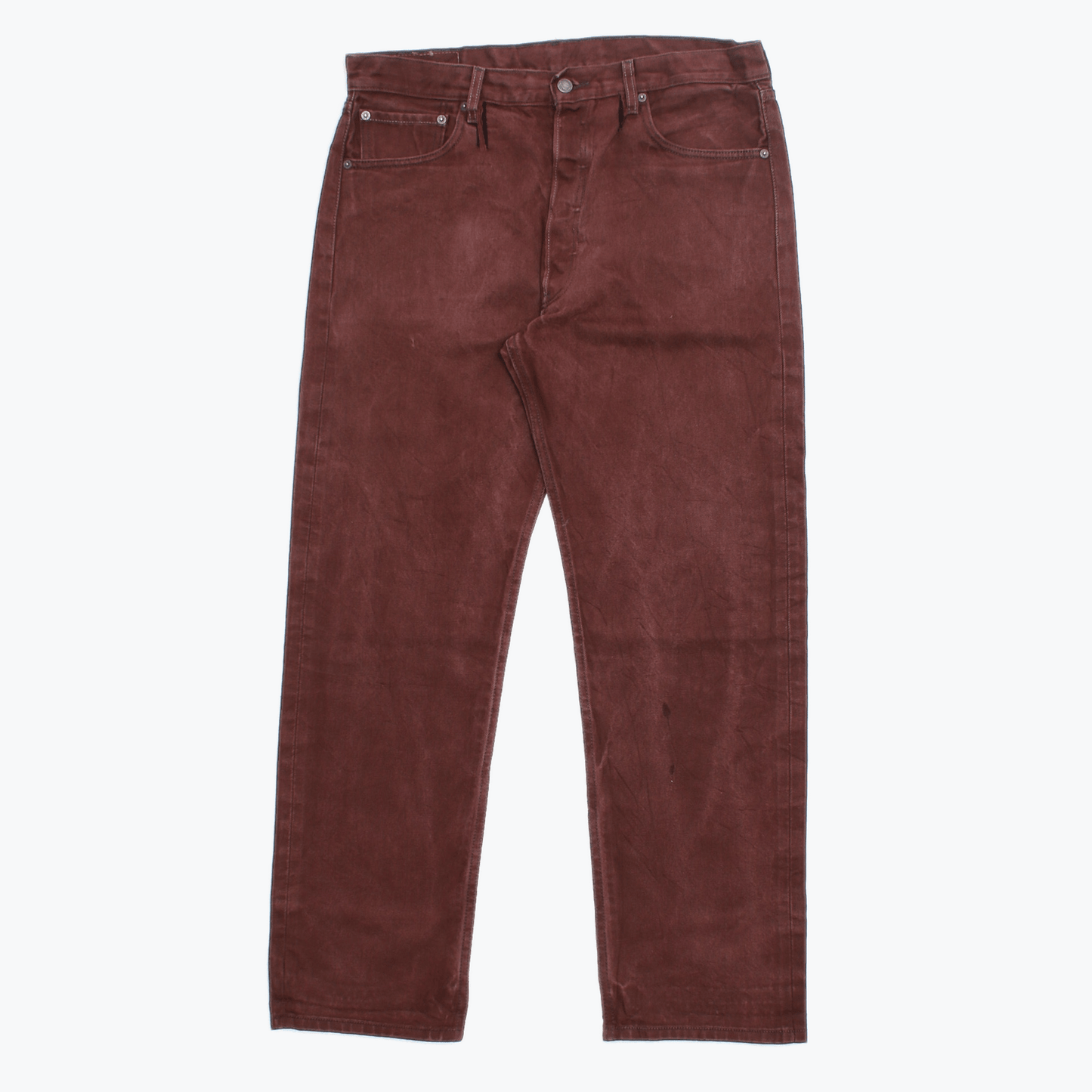 Vintage Levi s 501 Jeans Maroon 36
