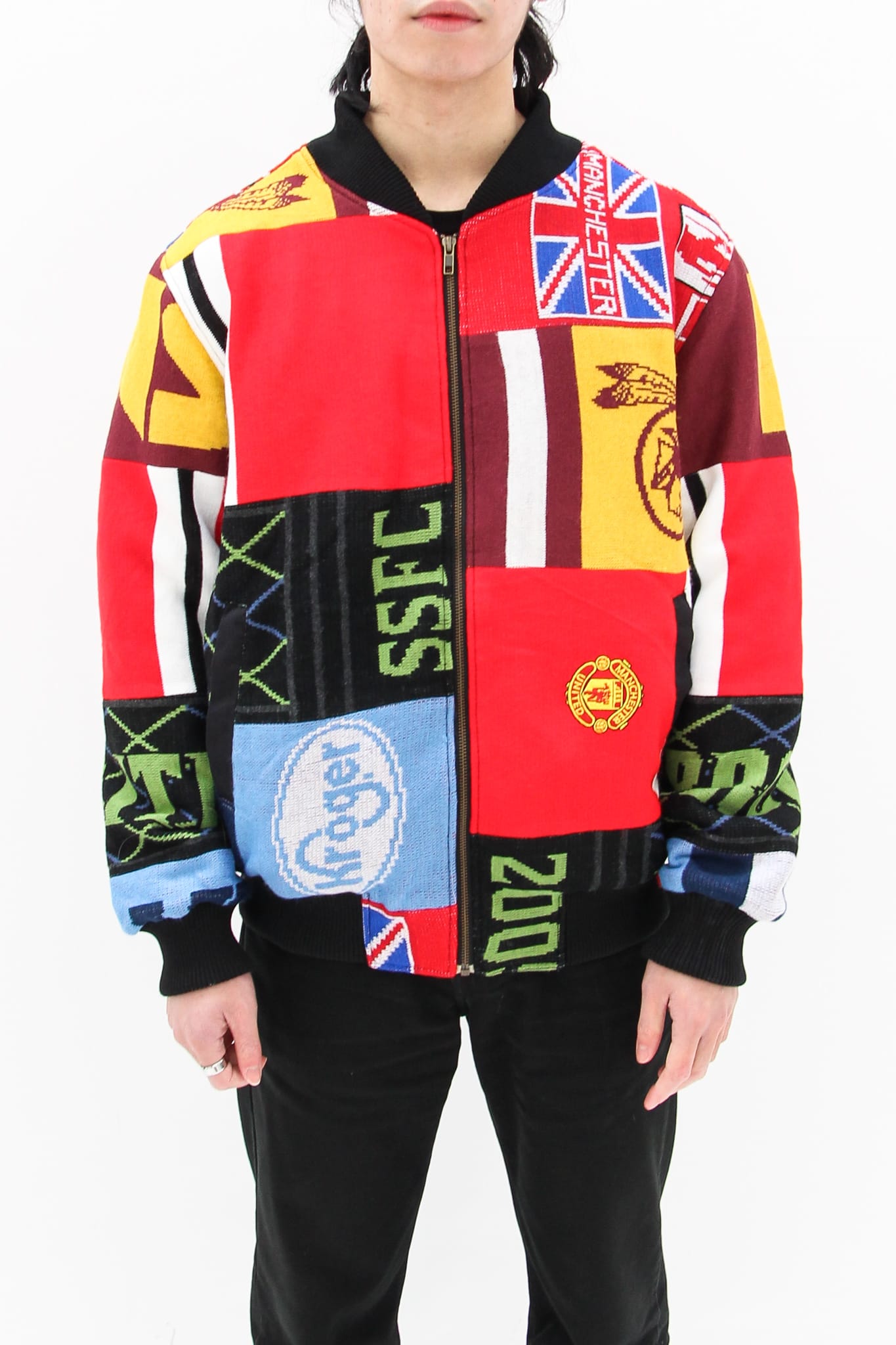 AM Re-Worked Football Scarf Jacket #9 - American Madness