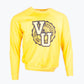 Vintage 'VU' Graphic Sweatshirt - Yellow - American Madness