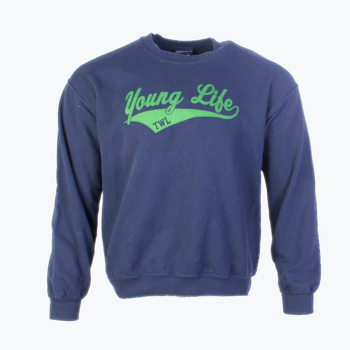 Vintage 'Young Life' Graphic Sweatshirt - Navy - American Madness