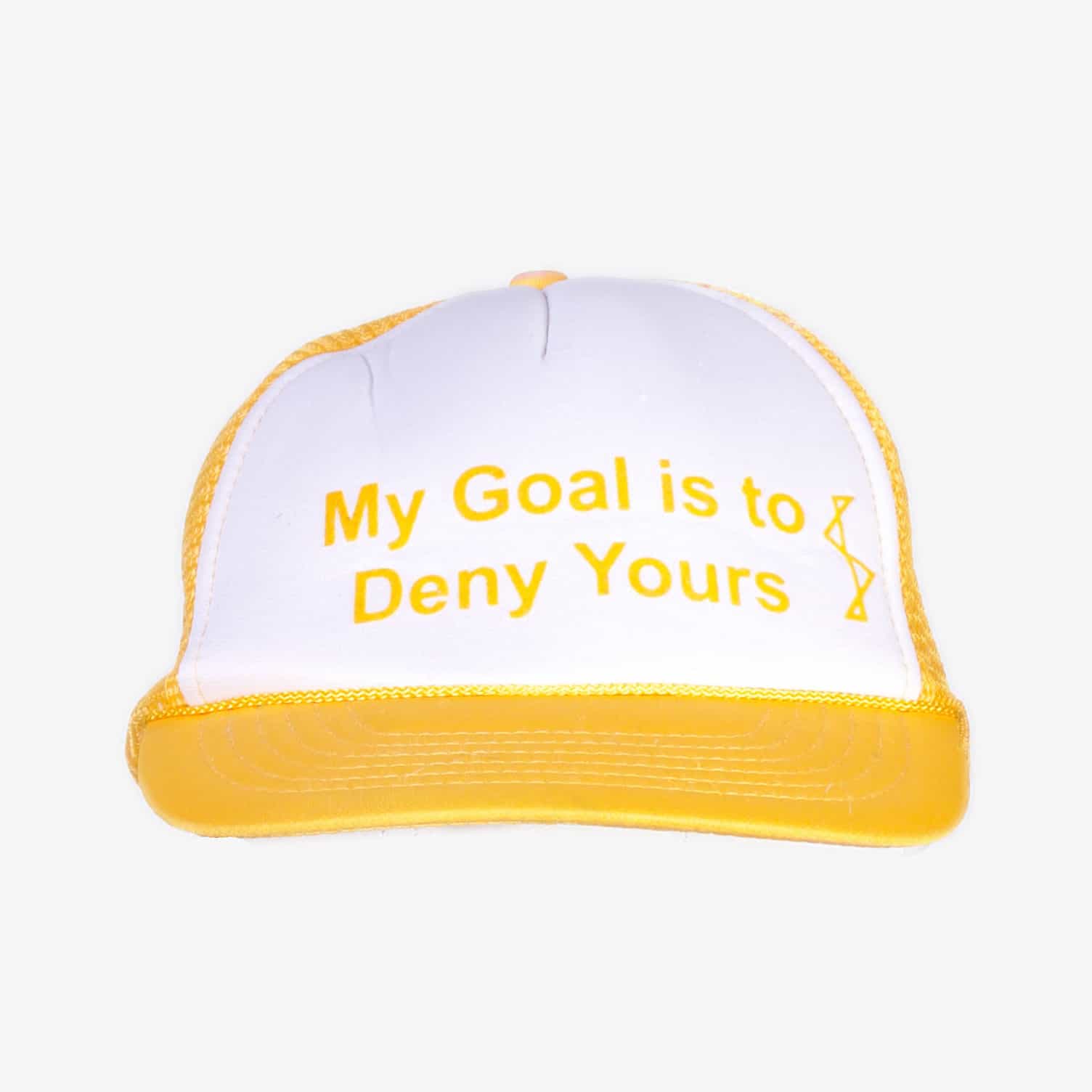 Vintage 'My Goal Is To Prevent Yours' Trucker Cap - American Madness