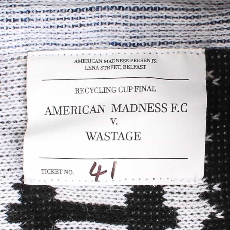 AM Re-Worked Football Scarf Jacket #41 - American Madness
