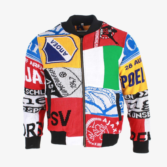 AM Re-Worked Football Scarf Jacket #24 - American Madness