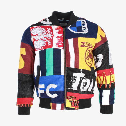 AM Re-Worked Football Scarf Jacket #22 - American Madness