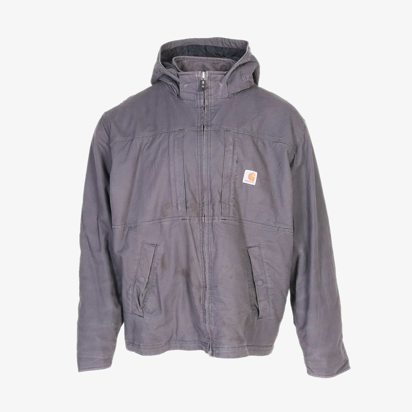 Hooded Parka Jacket - Grey - American Madness