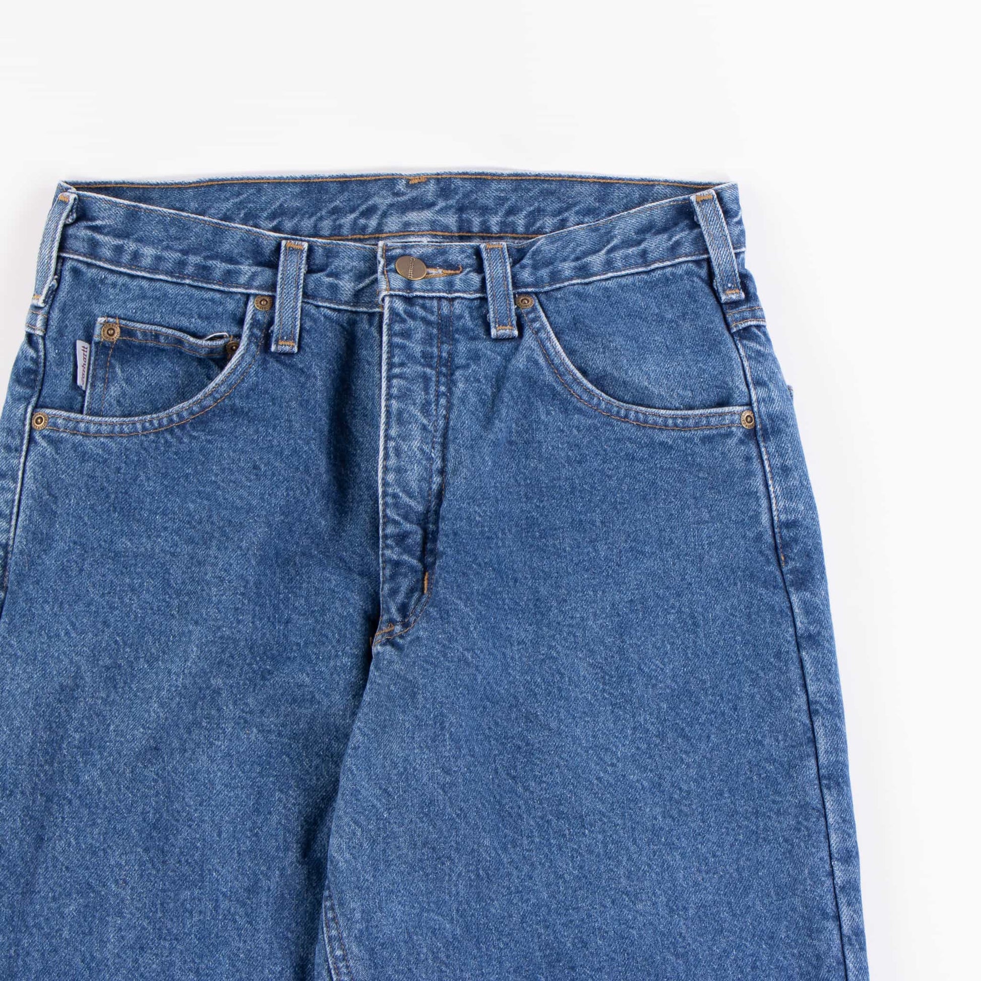 Vintage Carhartt Carpenter Pants - Washed Denim - American Madness