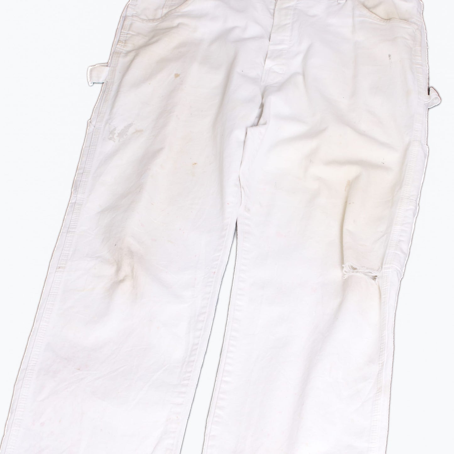 Vintage Dickies Carpenter Pants - White - 36/30 - American Madness