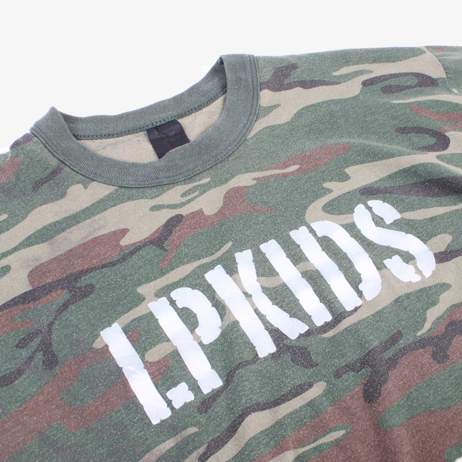 Vintage 'LP KIDS CAMO' T-Shirt - American Madness