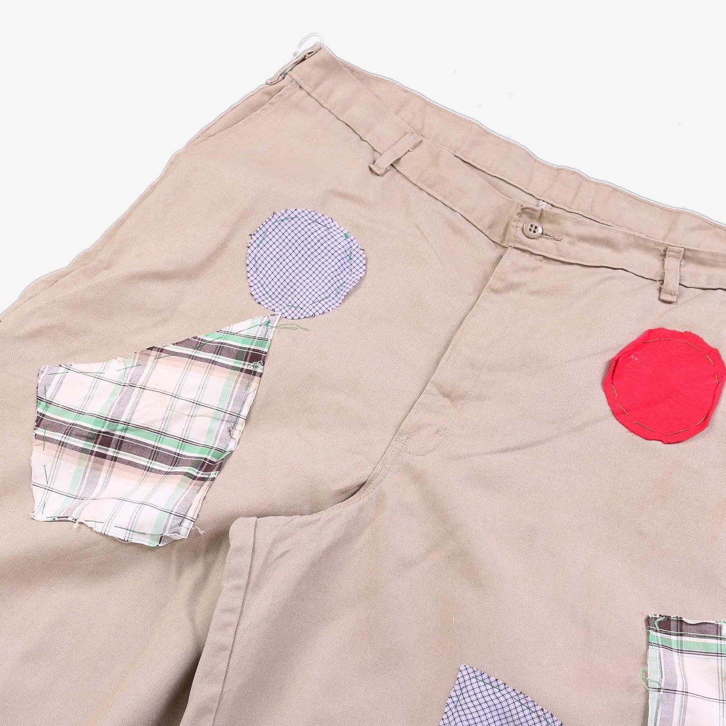 Carpenter Shorts - Beige Pattern - American Madness