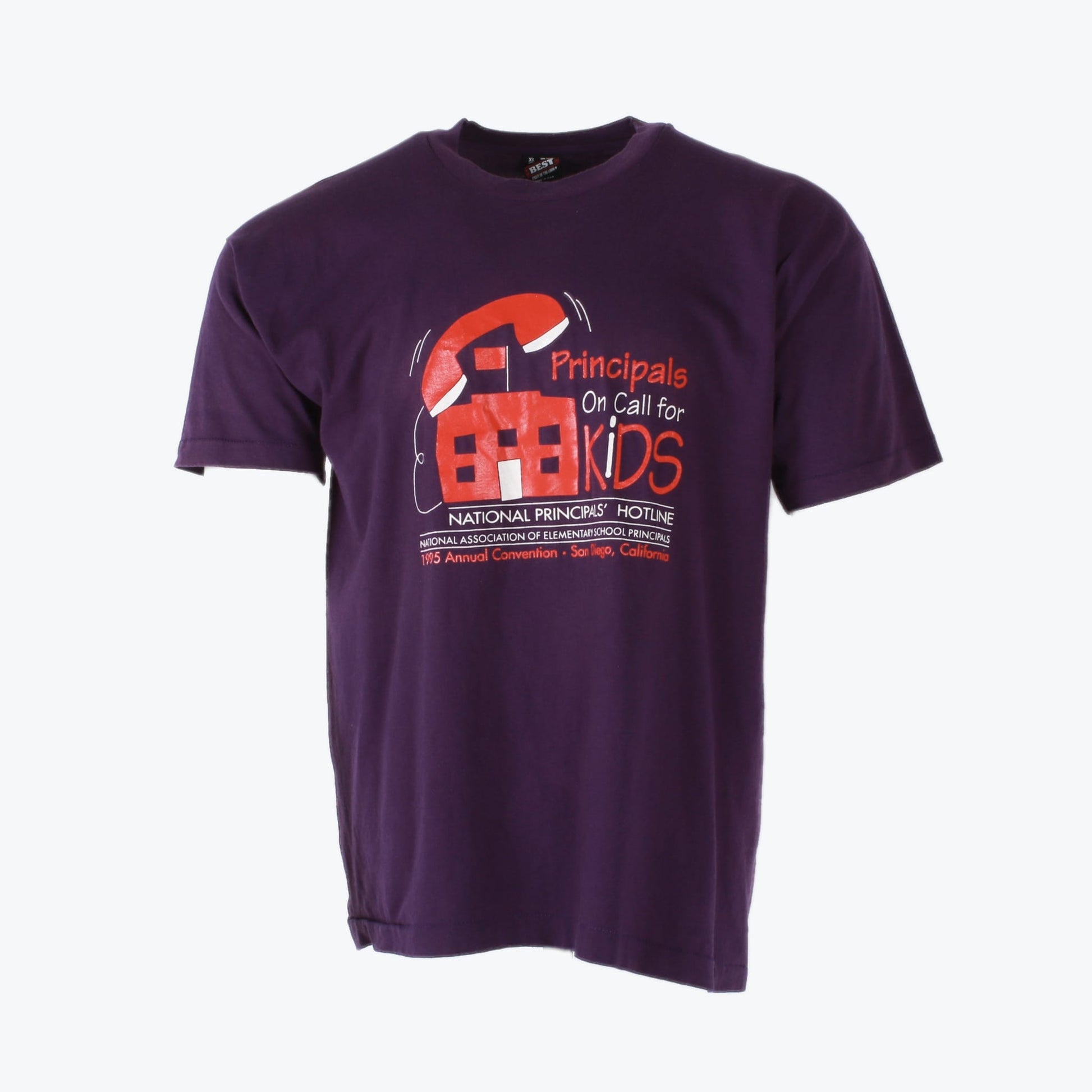 Vintage 'National Principals' Hotline' T-shirt - American Madness