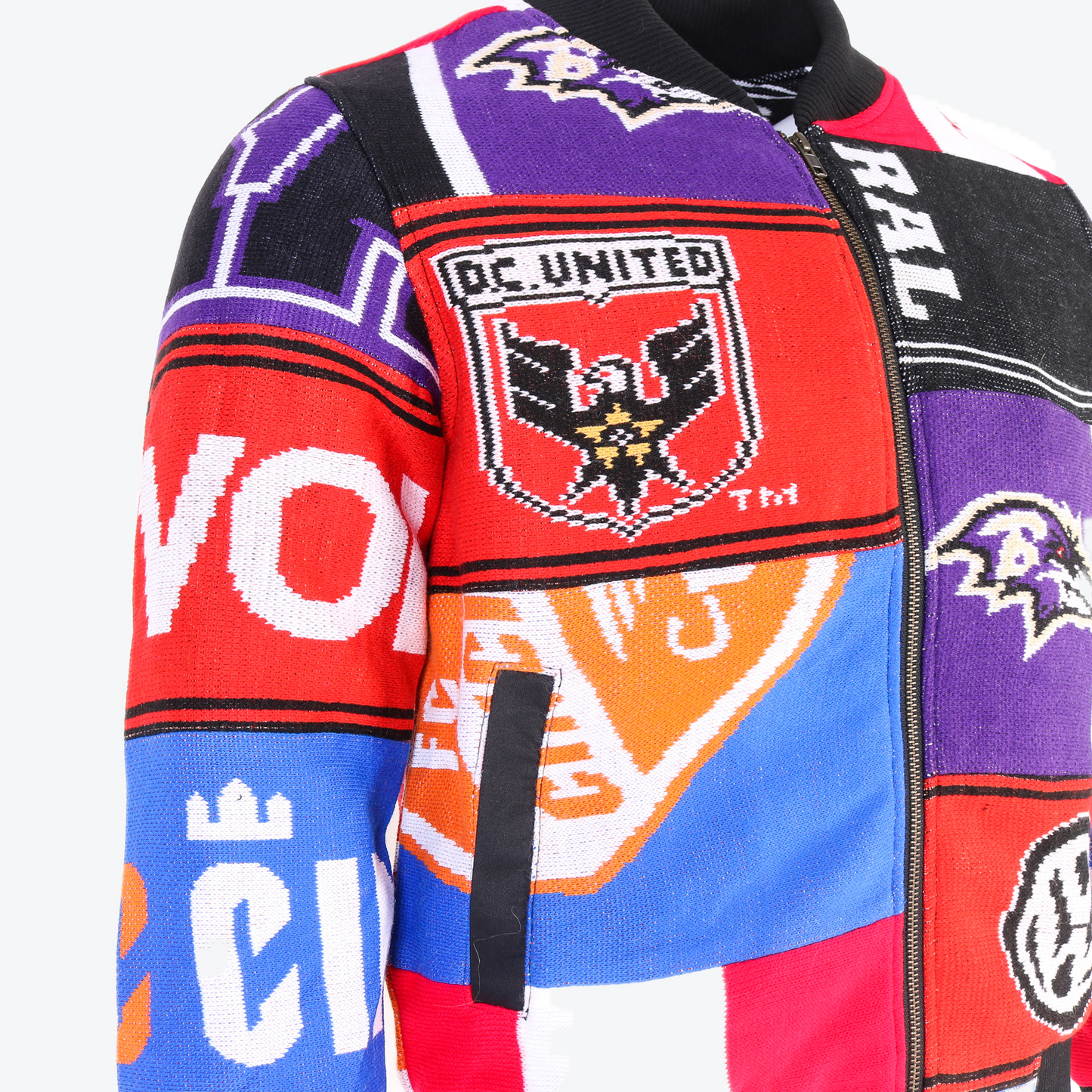 AM Re-Worked Football Scarf Jacket #7 - American Madness