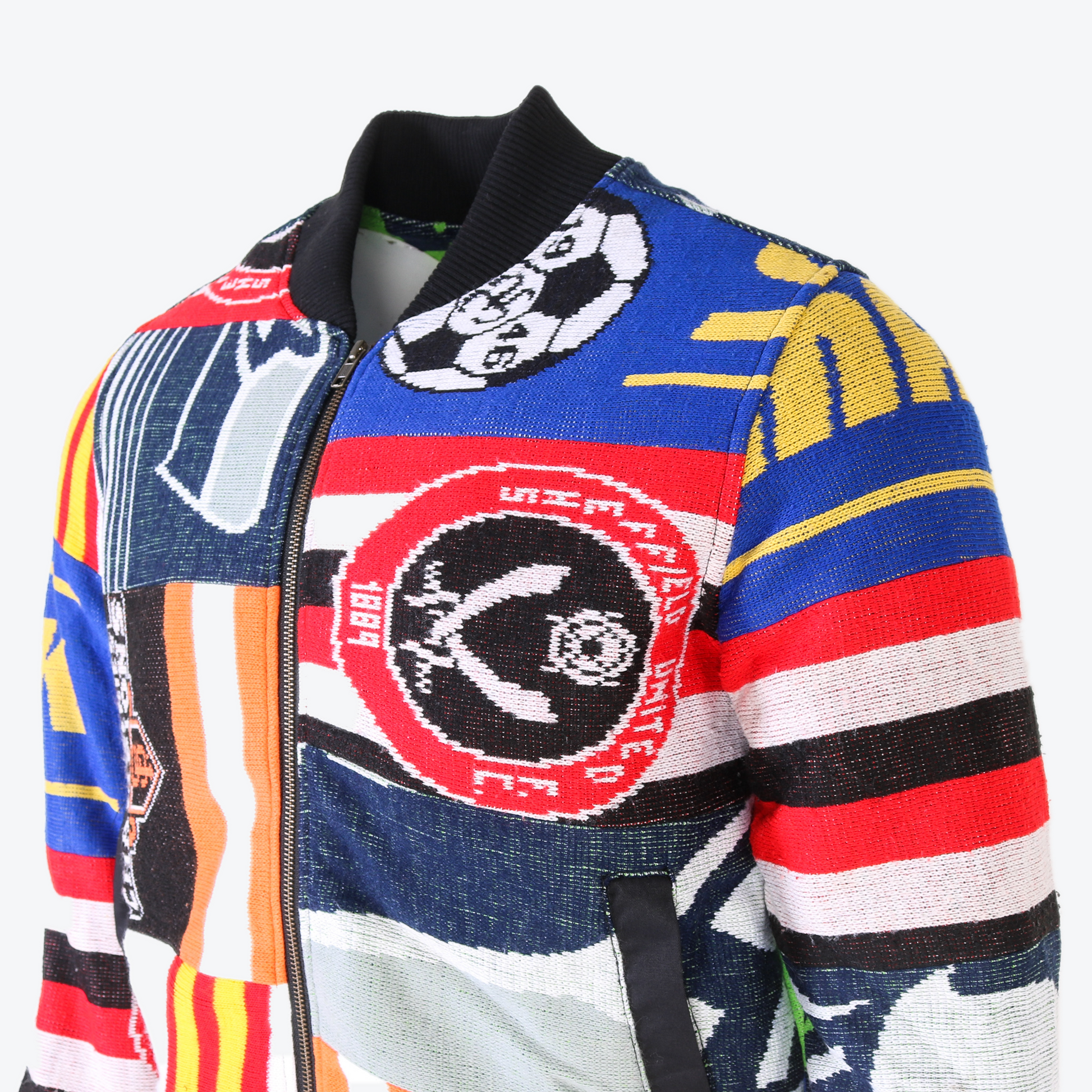 AM Re-Worked Football Scarf Jacket #8 - American Madness