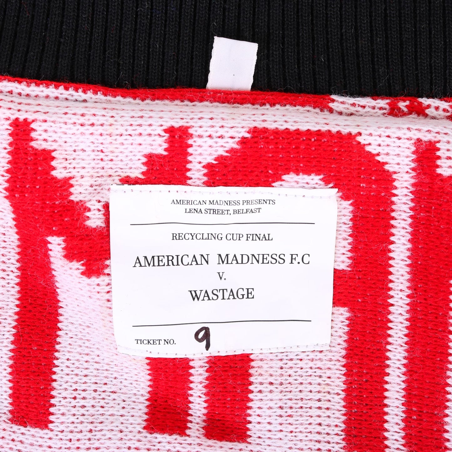 AM Re-Worked Football Scarf Jacket #9 - American Madness