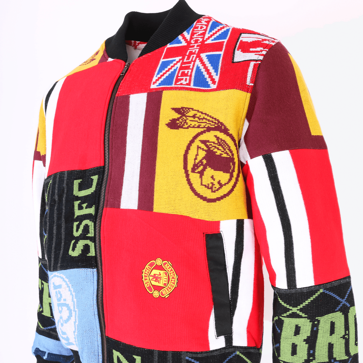 AM Re-Worked Football Scarf Jacket #9 - American Madness