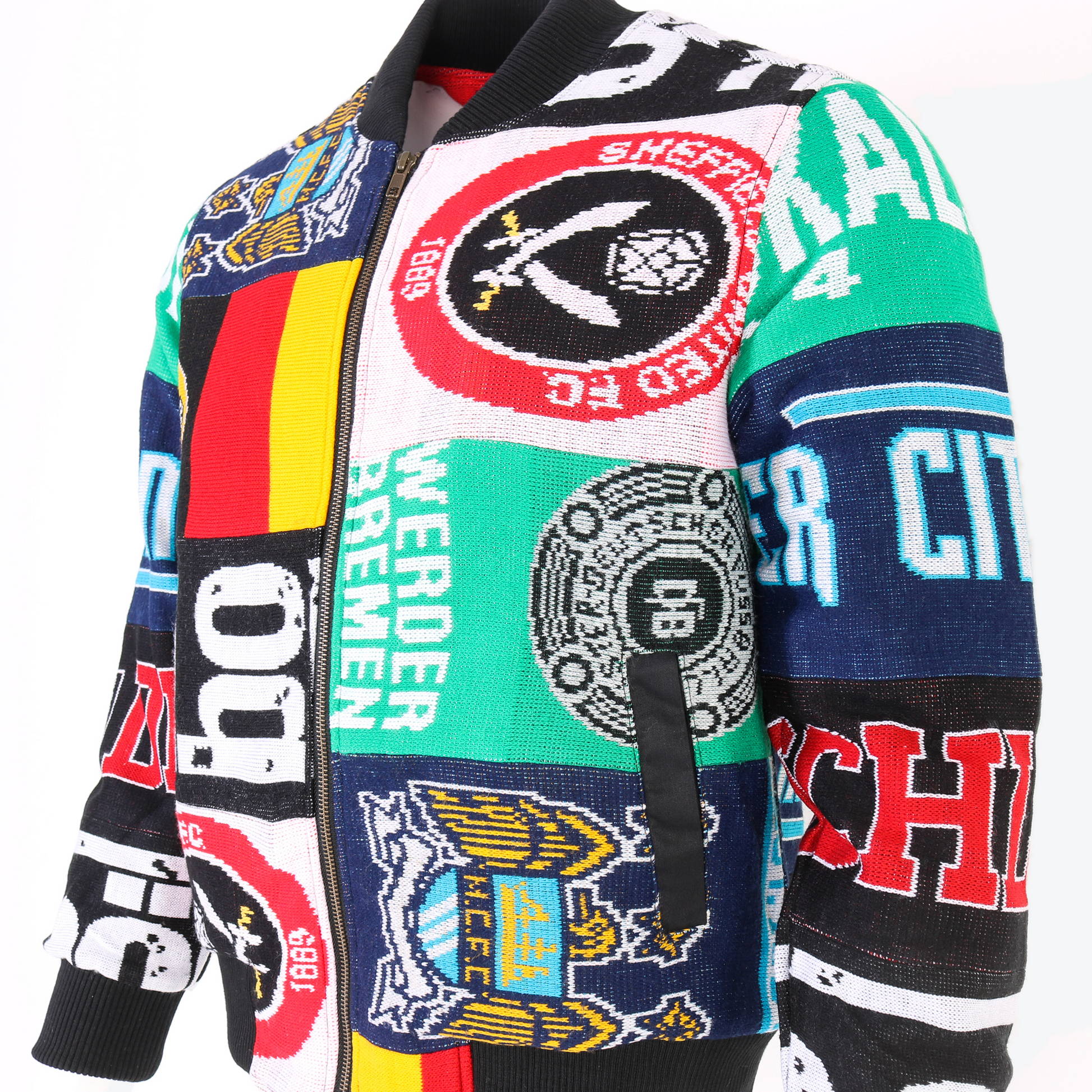 AM Re-Worked Football Scarf Jacket #16 - American Madness