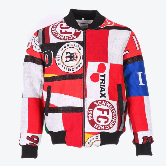 AM Re-Worked Football Scarf Jacket #47 - American Madness