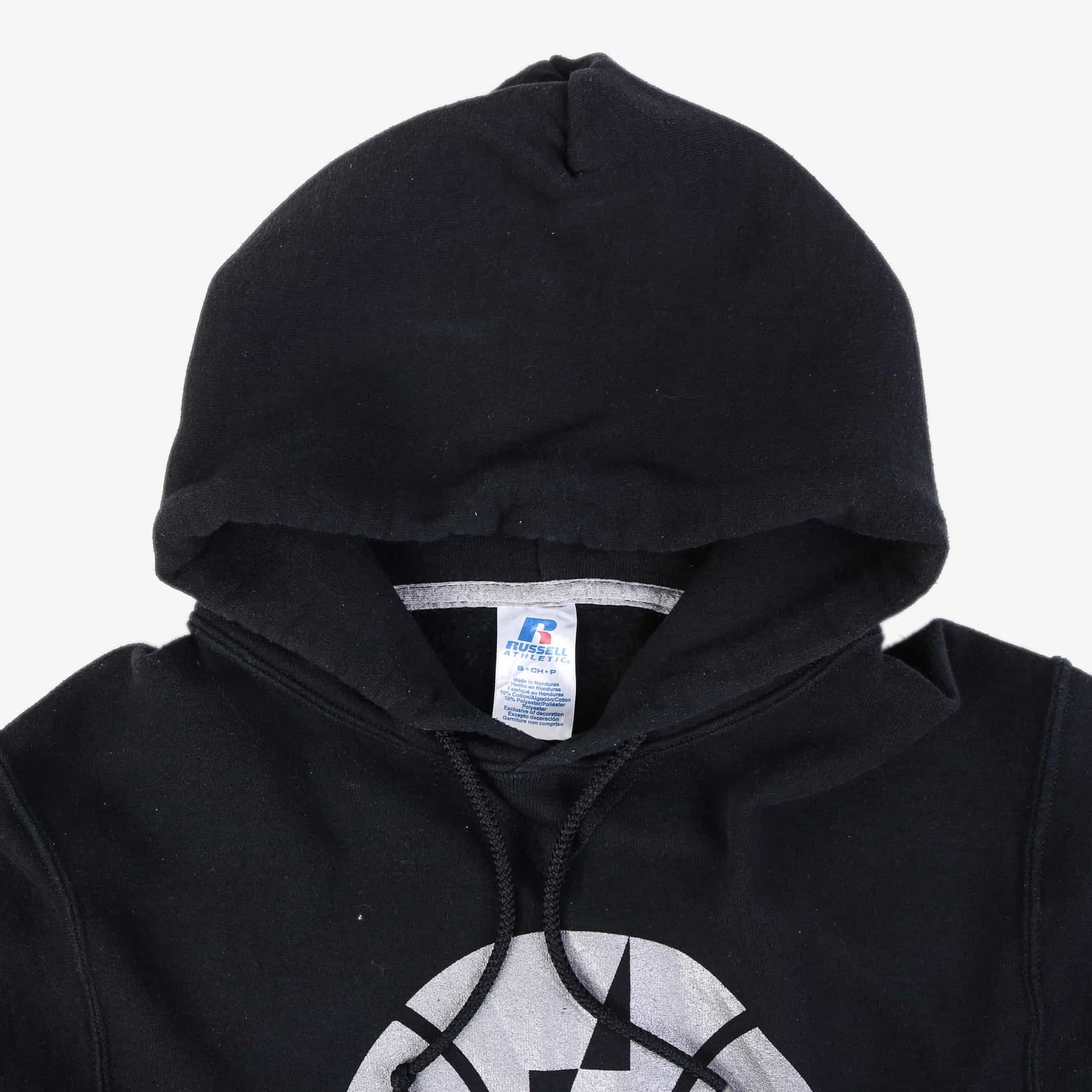 Vintage Russell Athletic 'Normal Park Basketball' Hooded Sweatshirt - Black - American Madness