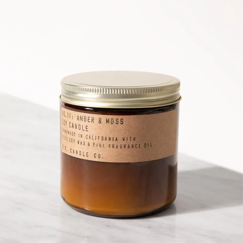 Amber & Moss – 7.2 oz Soy Candle - American Madness