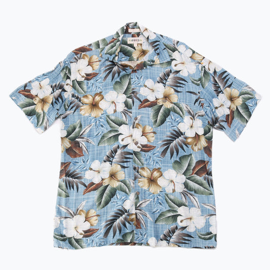 'Campia Floral' Hawaiian Shirt - American Madness