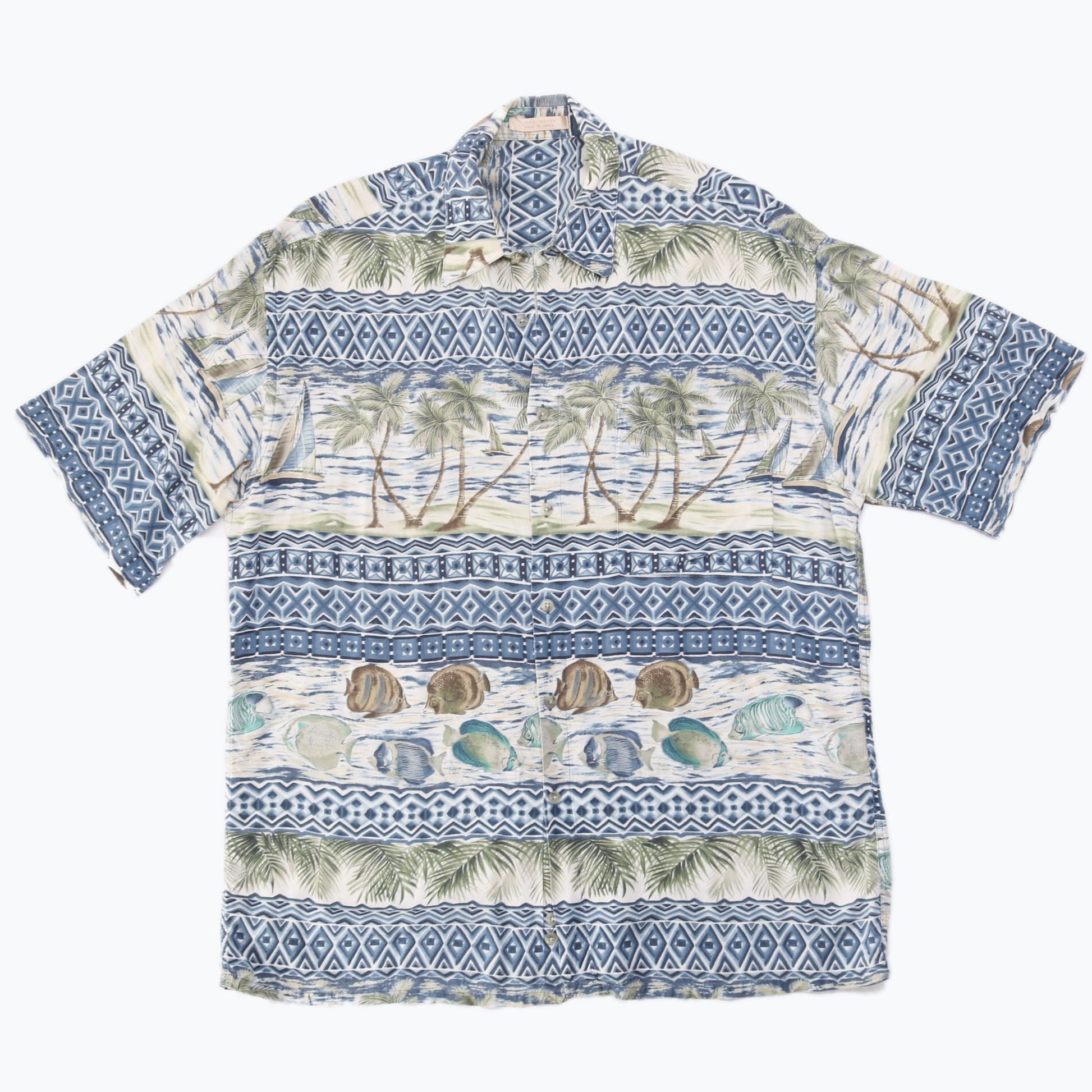 'Flatfish' Hawaiian Shirt - American Madness