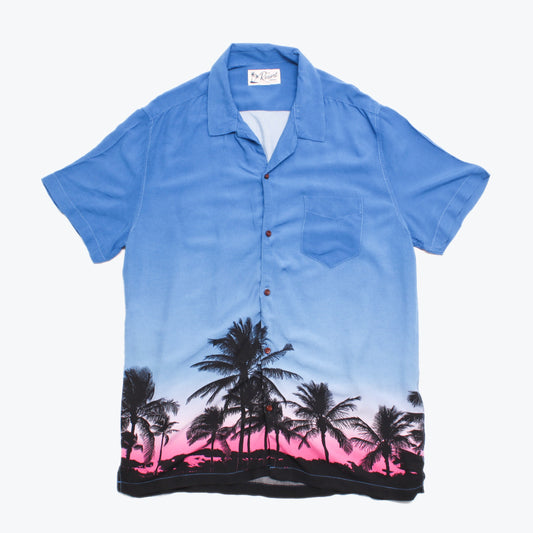 'Sunset Palms' Hawaiian Shirt - American Madness