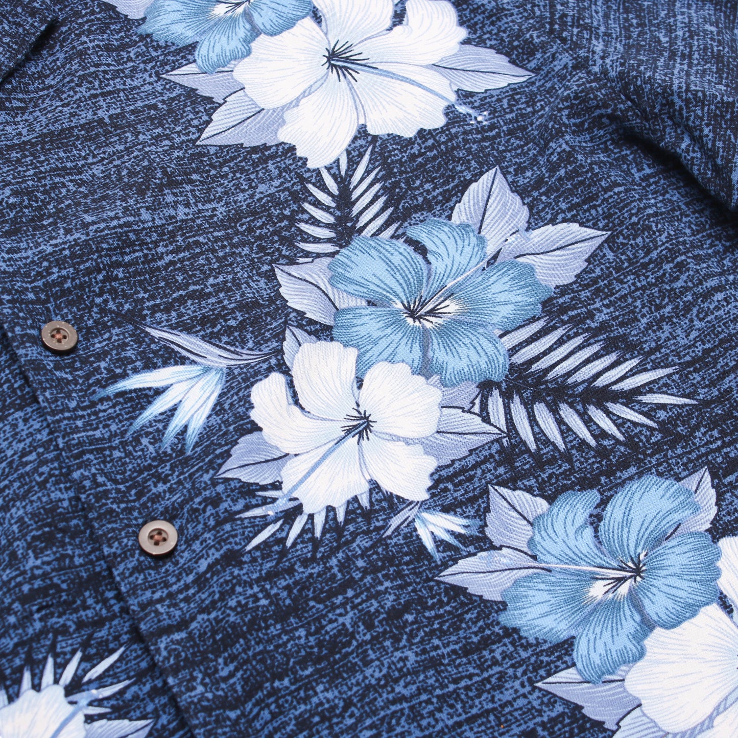 'Blue Flowers' Hawaiian Shirt - American Madness