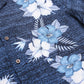 'Blue Flowers' Hawaiian Shirt - American Madness