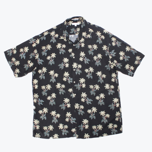 'Black Palms' Hawaiian Shirt - American Madness