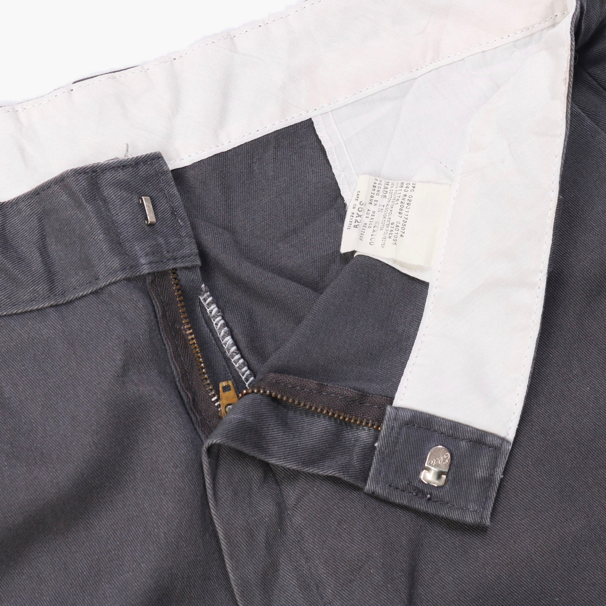 Dickies Original 874 Work Trousers - Grey - 36/29 - American Madness